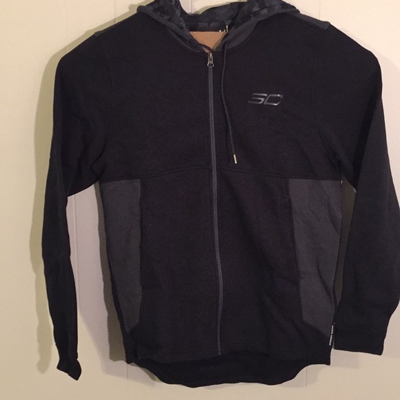 Under Armour Other - Under Armour SC30 Essentials Full Zip LG Black